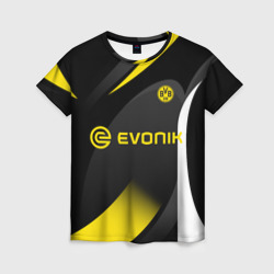 Женская футболка 3D Borussia Dortmund