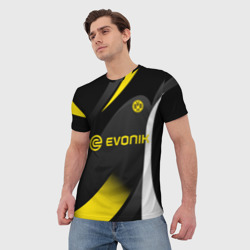 Мужская футболка 3D Borussia Dortmund - фото 2