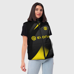 Женский жилет утепленный 3D Borussia Dortmund - фото 2