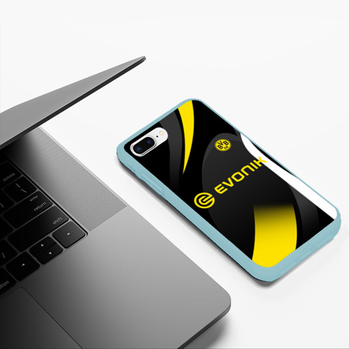 Чехол для iPhone 7Plus/8 Plus матовый с принтом Borussia Dortmund, фото #5