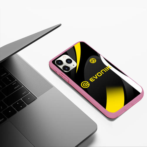 Чехол для iPhone 11 Pro Max матовый с принтом Borussia Dortmund, фото #5