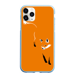 Чехол для iPhone 11 Pro Max матовый Лиса