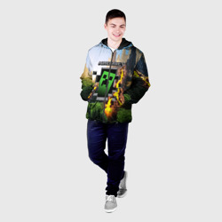 Мужская куртка 3D Minecraft Майнкрафт - фото 2