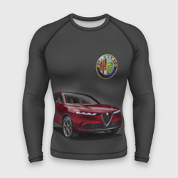 Мужской рашгард 3D Alfa Romeo - Italy