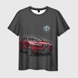Мужская футболка 3D Alfa Romeo - Italy