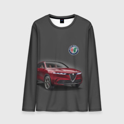 Мужской лонгслив 3D Alfa Romeo - Italy