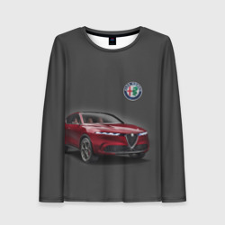 Женский лонгслив 3D Alfa Romeo - Italy