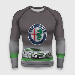 Мужской рашгард 3D Alfa Romeo motorsport