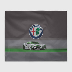 Плед 3D Alfa Romeo motorsport