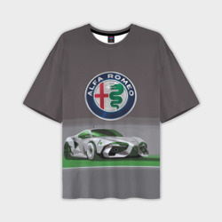 Alfa Romeo motorsport – Футболка oversize 3D унисекс с принтом купить