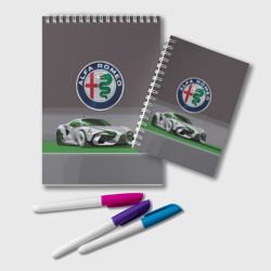 Блокнот Alfa Romeo motorsport