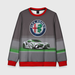 Детский свитшот 3D Alfa Romeo motorsport