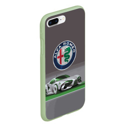 Чехол для iPhone 7Plus/8 Plus матовый Alfa Romeo motorsport - фото 2