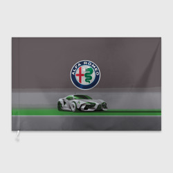 Флаг 3D Alfa Romeo motorsport