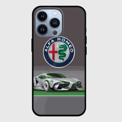 Чехол для iPhone 13 Pro Alfa Romeo motorsport