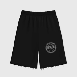 Женские шорты oversize футер хлопок СПбГПУ политех