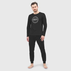 Мужская пижама с лонгсливом хлопок СПбГПУ политех - фото 2