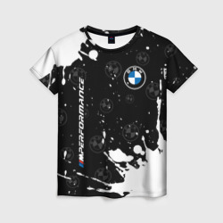 Женская футболка 3D BMW БМВ