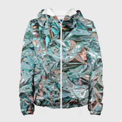 Женская куртка 3D Голографическая фольга