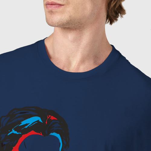 Мужская футболка хлопок с принтом Маяковский Красавицы, фото #4