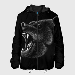 Мужская куртка 3D Черный медведь