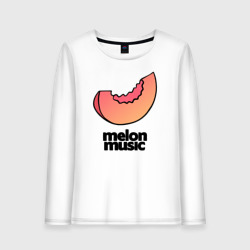 Женский лонгслив хлопок Melon music