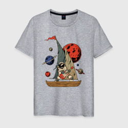 Мужская футболка хлопок Астронавт Пират