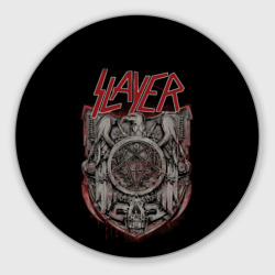 Круглый коврик для мышки Slayer слэйер