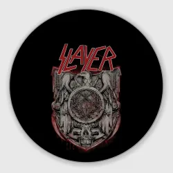 Круглый коврик для мышки Slayer слэйер