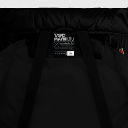 Куртка с принтом Slayer слэйер для мужчины, вид на модели спереди №4. Цвет основы: черный