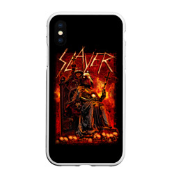 Чехол для iPhone XS Max матовый Slayer