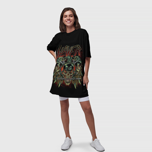 Платье-футболка 3D Slayer, цвет 3D печать - фото 5