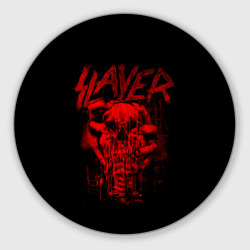 Круглый коврик для мышки Slayer