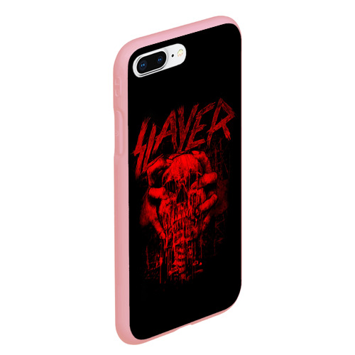 Чехол для iPhone 7Plus/8 Plus матовый с принтом Slayer, вид сбоку #3