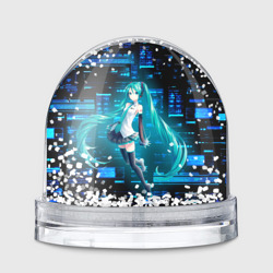 Игрушка Снежный шар Miku в матрице