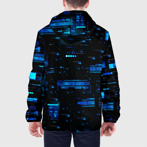 Мужская куртка 3D Miku в матрице, цвет 3D печать - фото 5