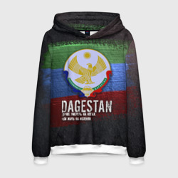 Мужская толстовка 3D Дагестан - Кавказ Сила