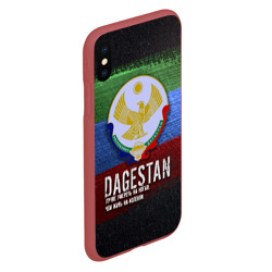 Чехол для iPhone XS Max матовый Дагестан - Кавказ Сила - фото 2