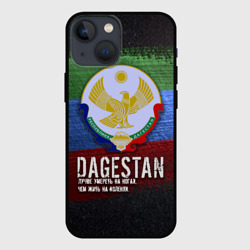 Чехол для iPhone 13 mini Дагестан - Кавказ Сила