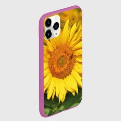 Чехол для iPhone 11 Pro матовый Подсолнух - фото 2