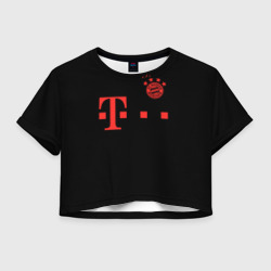 Женская футболка Crop-top 3D FC Bayern M?nchen 20-21