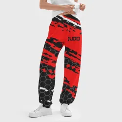 Женские джоггеры оверсайз 3D Judo - фото 2