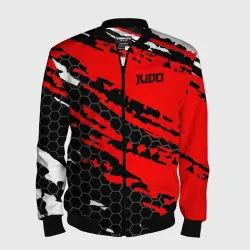 Мужской бомбер 3D Judo