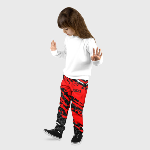 Детские брюки 3D Judo, цвет 3D печать - фото 3