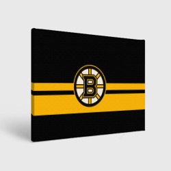 Холст прямоугольный Boston Bruins NHL