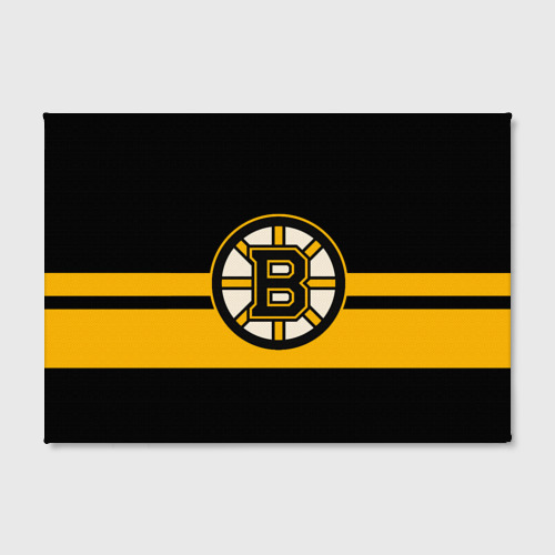 Холст прямоугольный Boston Bruins NHL, цвет 3D печать - фото 2