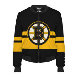 Женский бомбер 3D Boston Bruins NHL