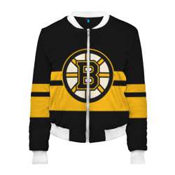 Женский бомбер 3D Boston Bruins NHL