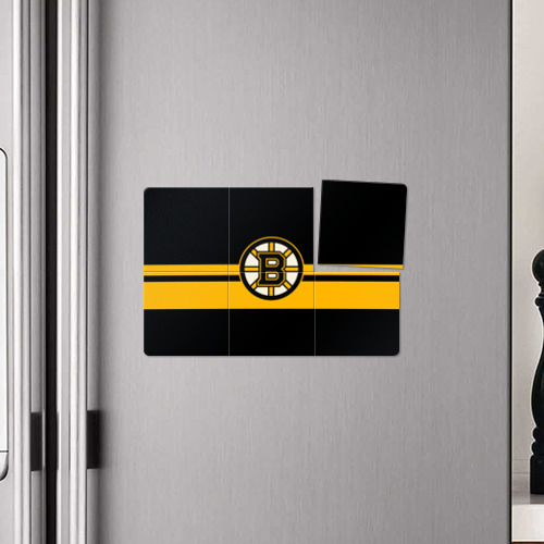 Магнитный плакат 3Х2 Boston Bruins NHL - фото 4