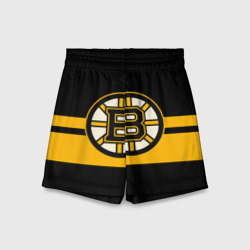 Детские спортивные шорты 3D Boston Bruins NHL